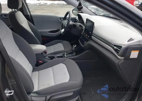 2020 Hyundai Ioniq Hybrid Blue из США, поврежденный, VIN KMHC65LC0LU220195